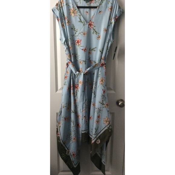 NWT Lauren By Ralph Lauren, Women’s Dress, Size 16W, Very Attractive $185 Msrp - Picture 2 of 10